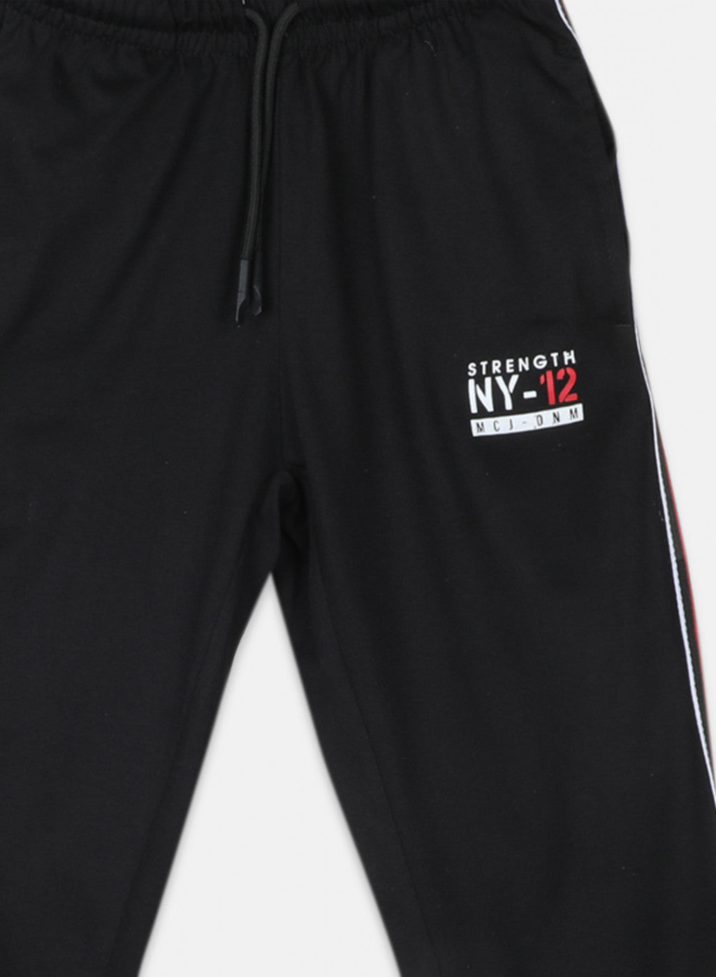 Boys Black Regular Fit Lower