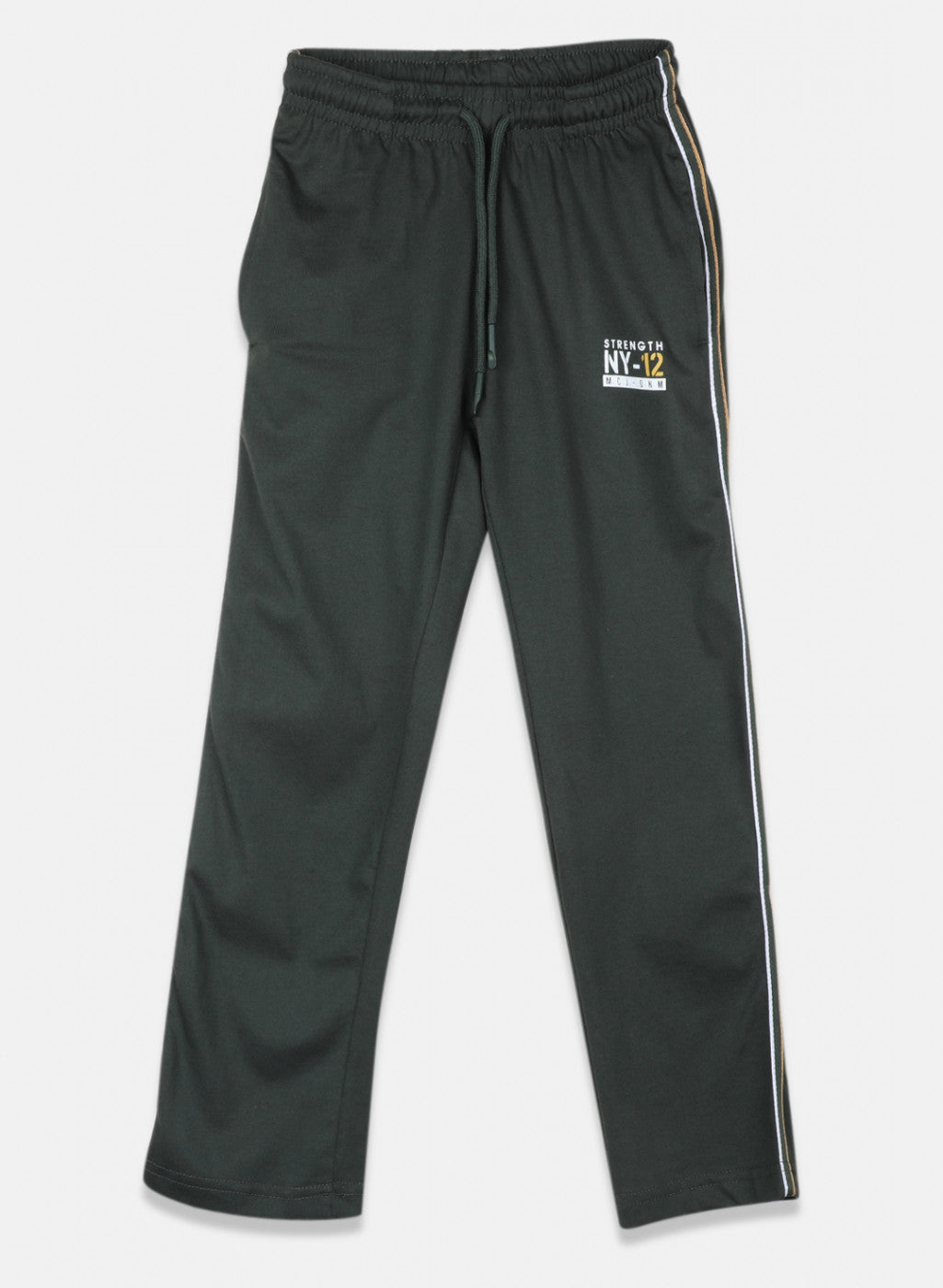 Boys Olive Regular Fit Lower