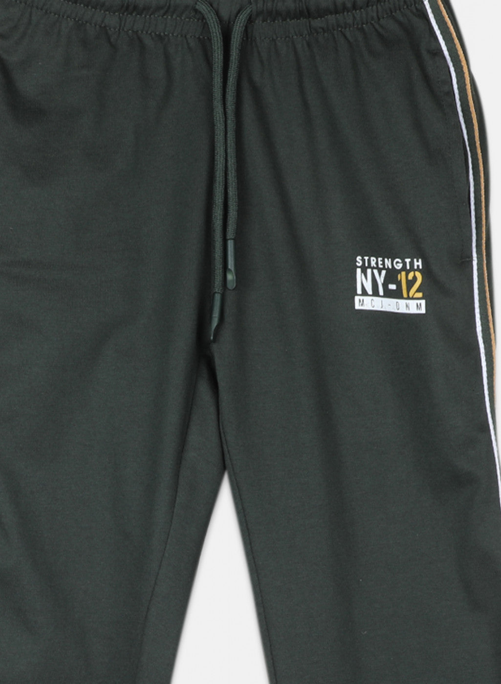 Boys Olive Regular Fit Lower