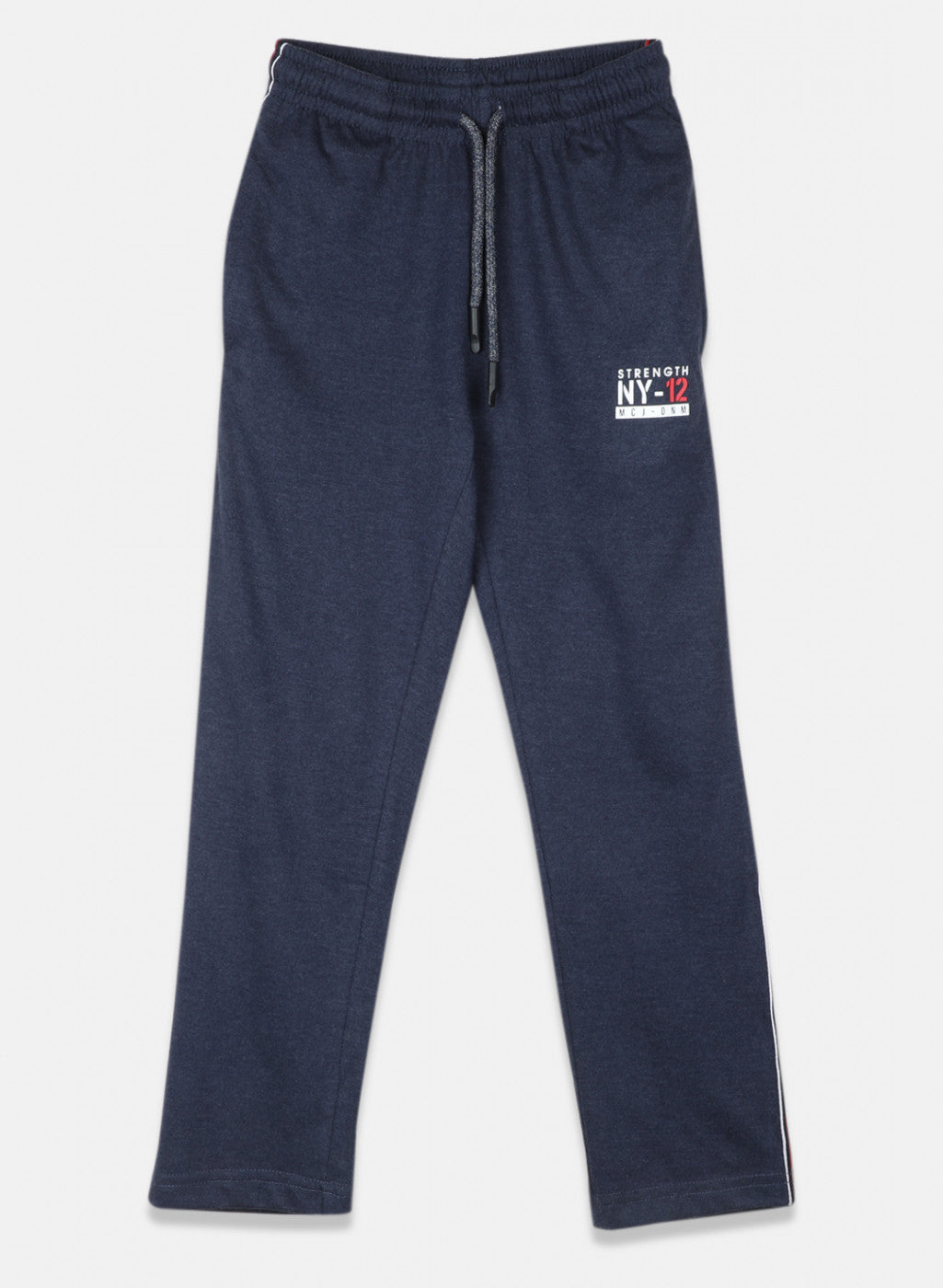 Boys Navy Blue Regular Fit Lower