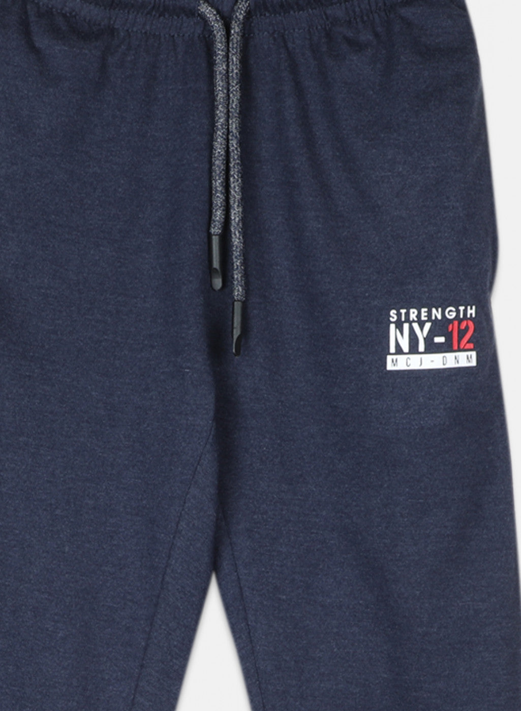 Boys Navy Blue Regular Fit Lower