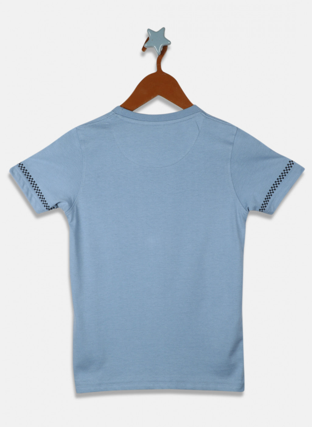 Boys Blue Printed T-Shirt
