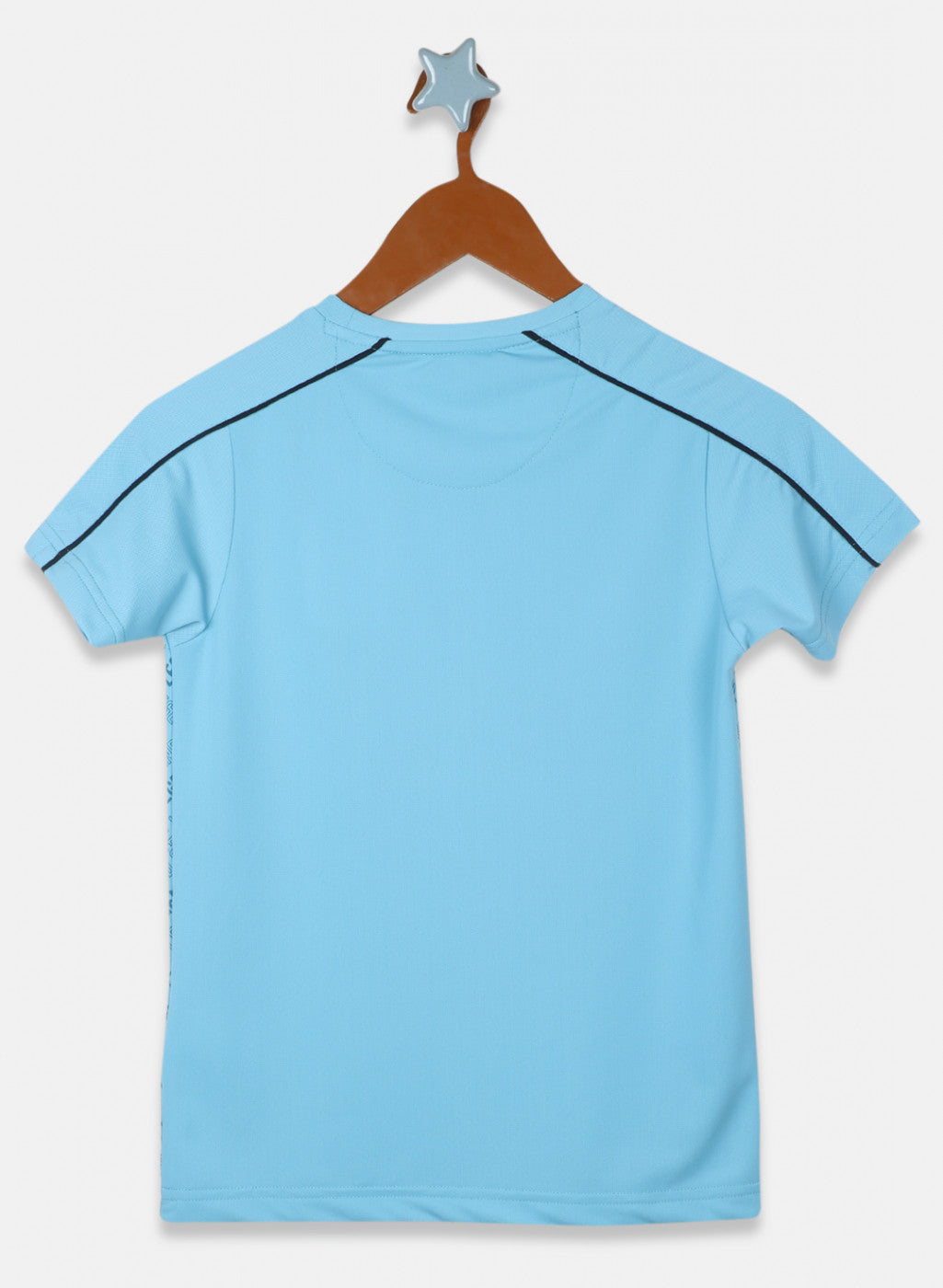 Boys Blue Printed T-Shirt
