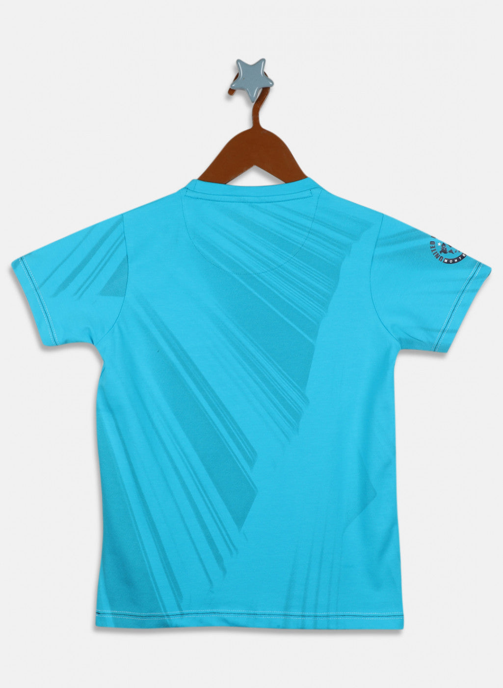 Boys Blue Printed T-Shirt