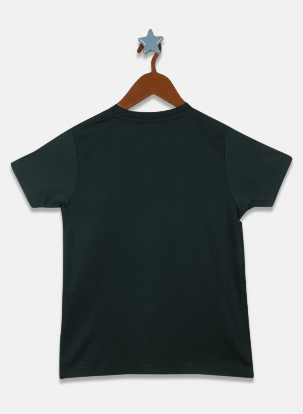 Boys Green Printed T-Shirt