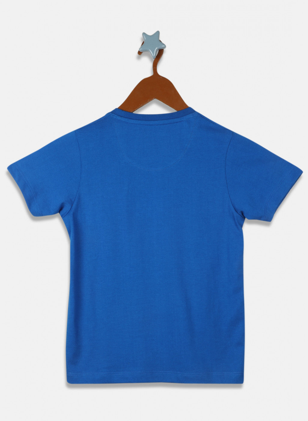Boys Blue Printed T-Shirt