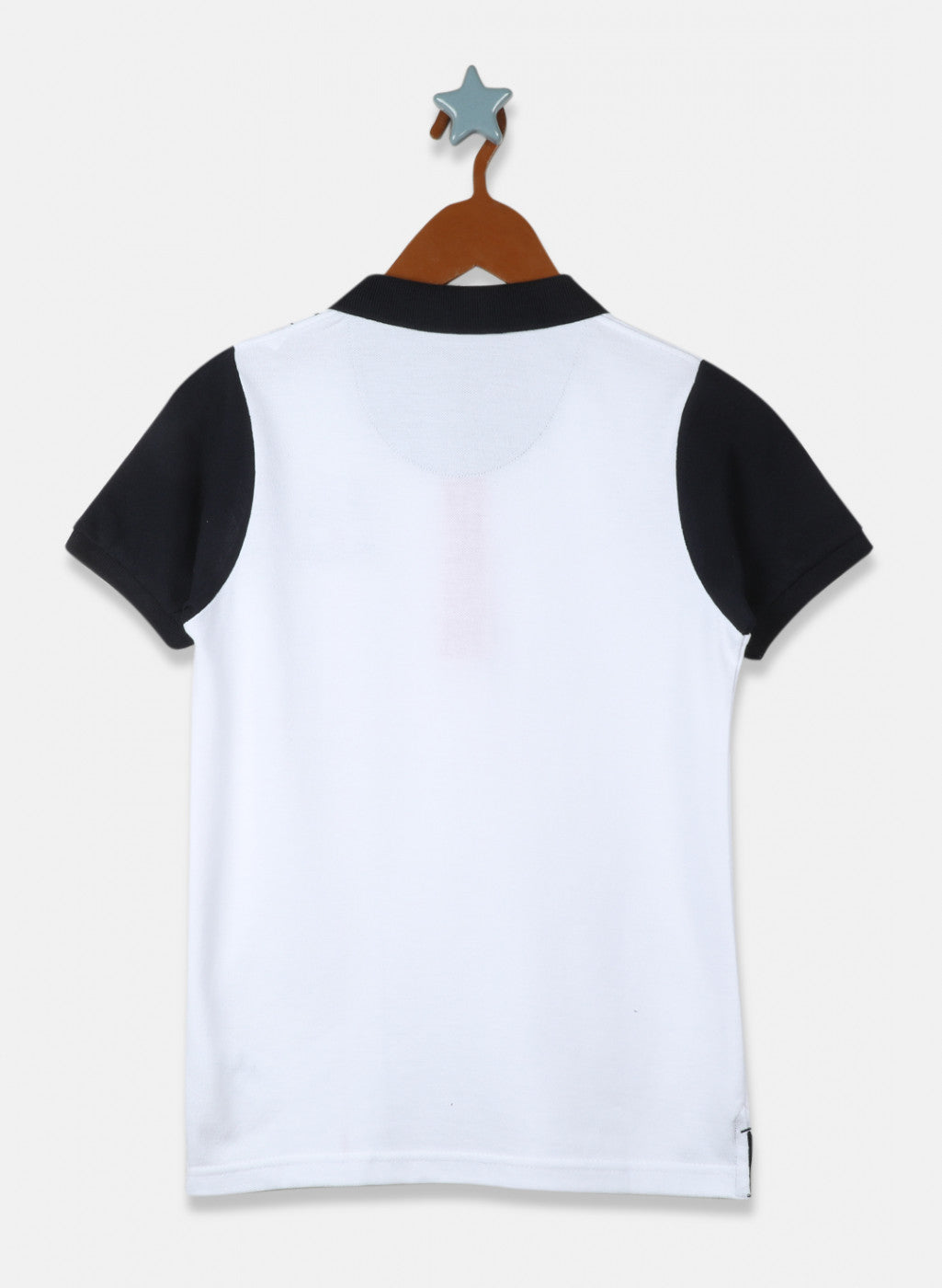 Boys White Printed T-Shirt