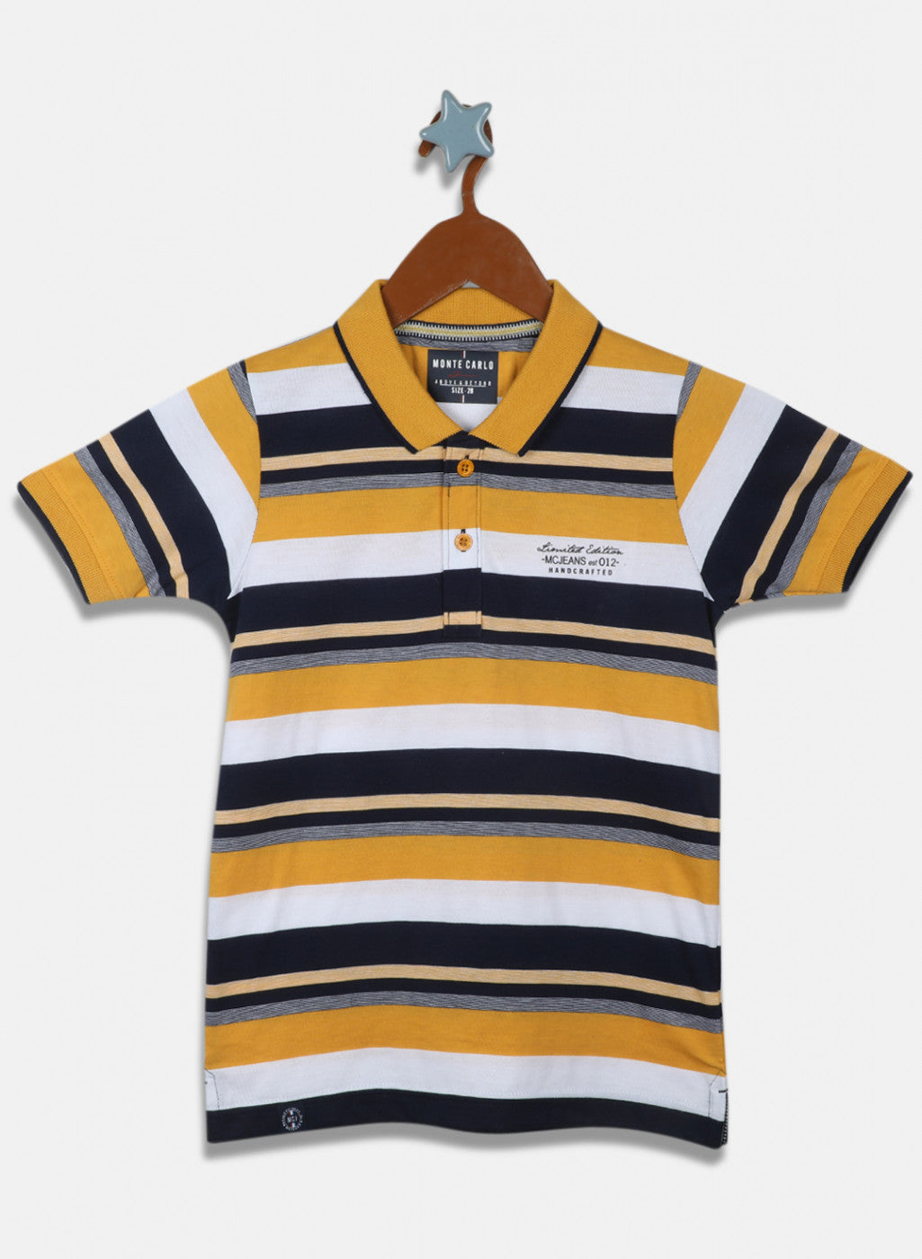 Boys Mustard Stripe T-Shirt