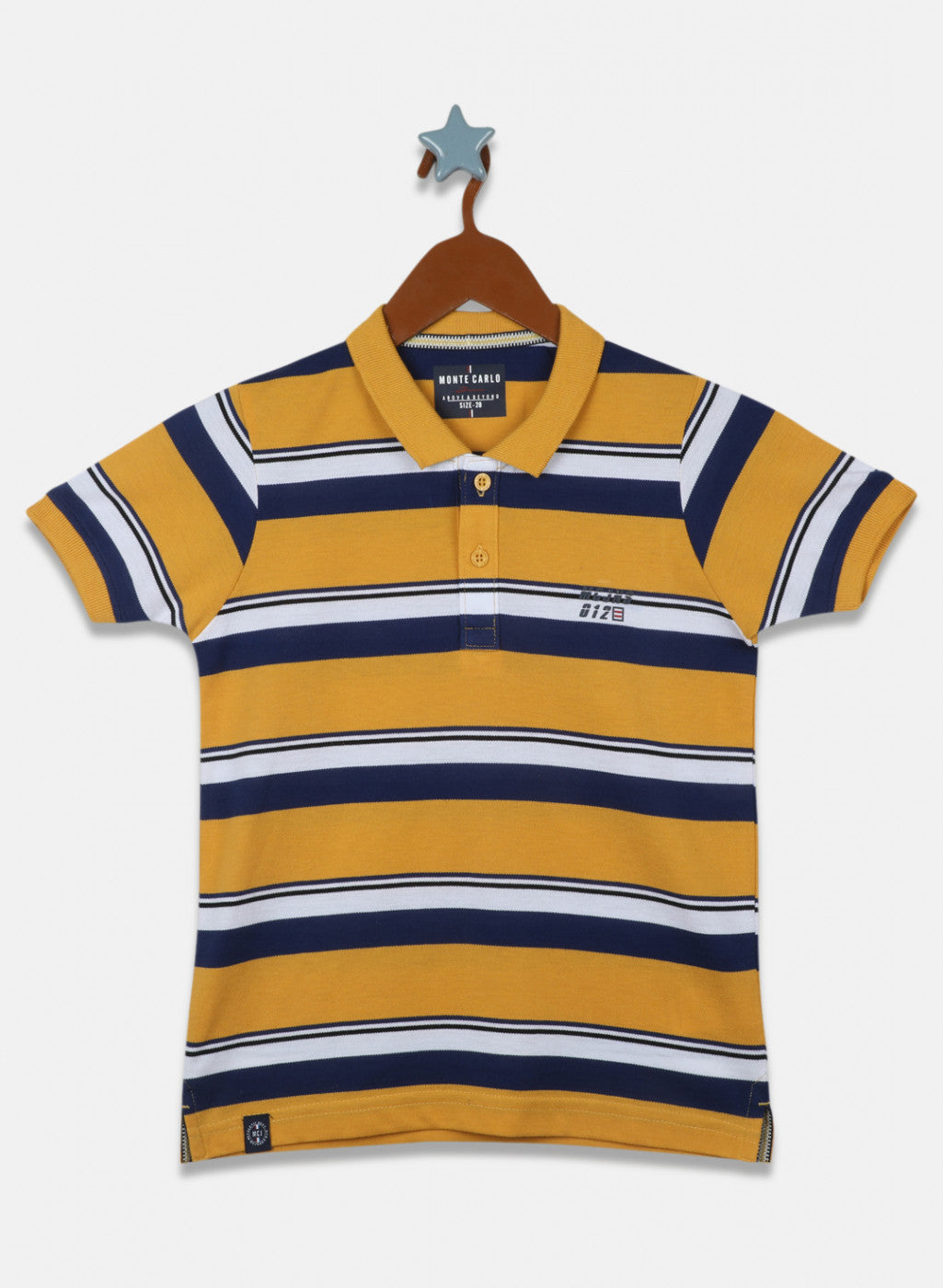 Boys Mustard Stripe T-Shirt