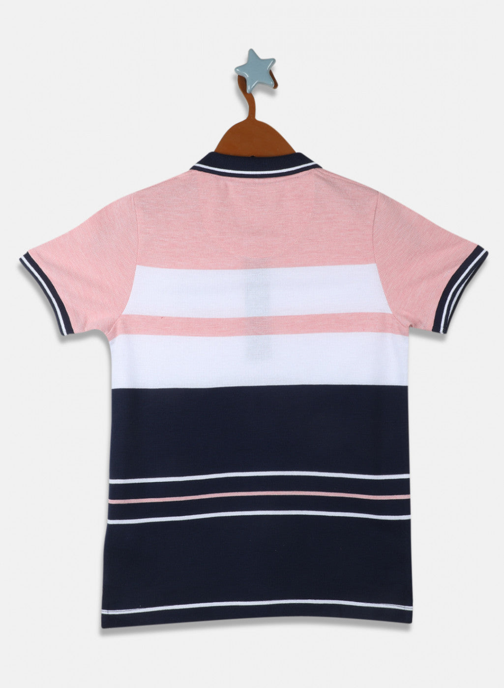 Boys Pink Stripe T-Shirt