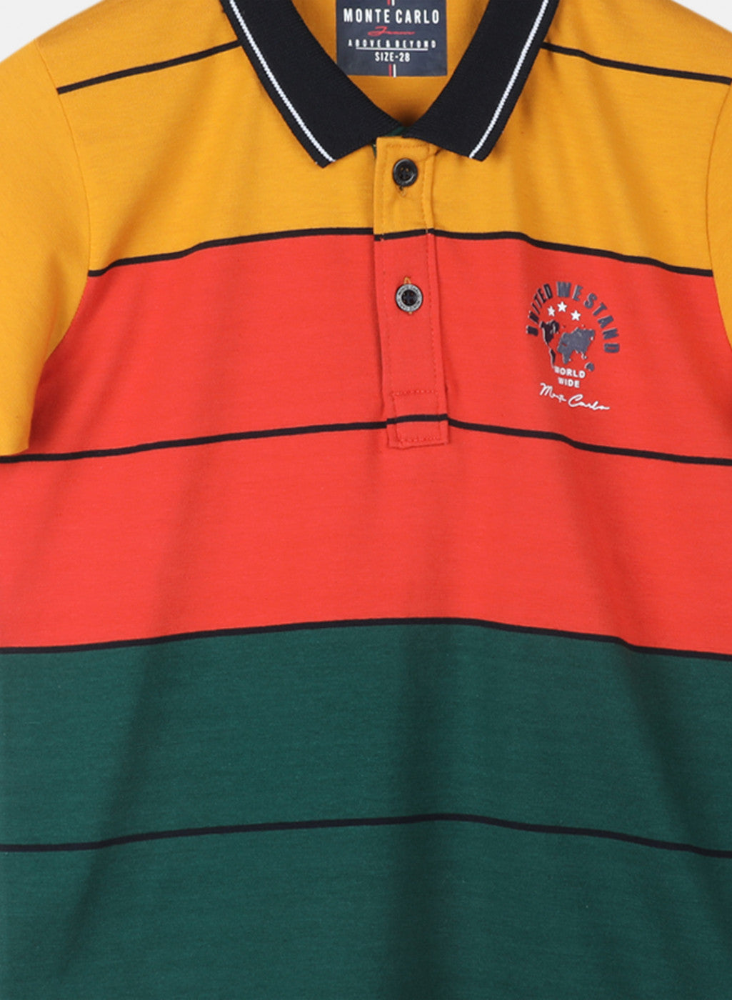 Boys Mustard Stripe T-Shirt