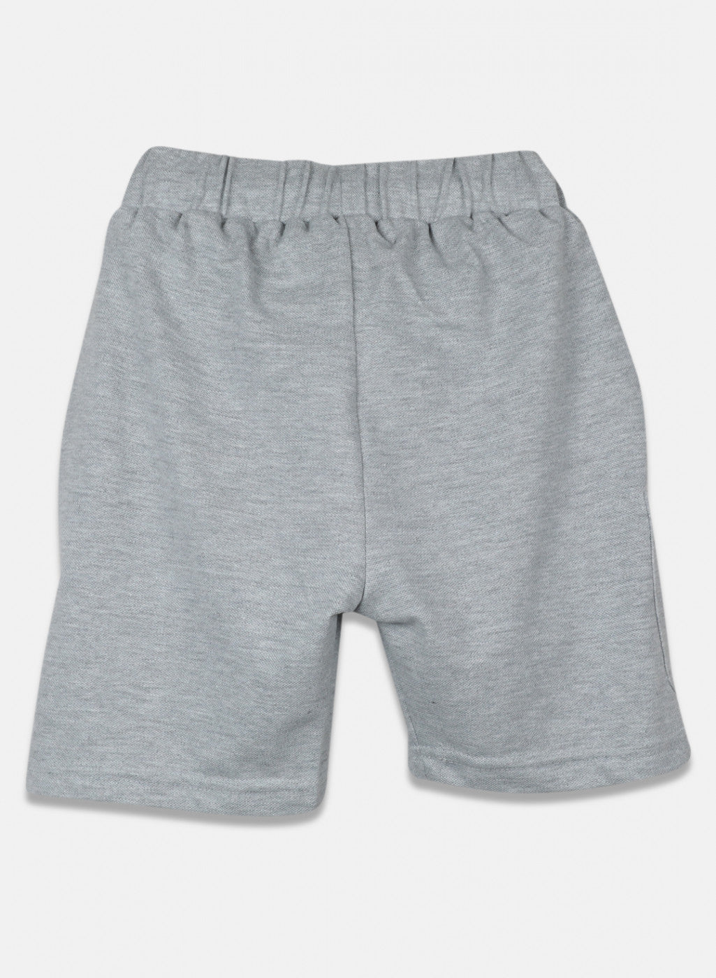 Boys Grey Printed Bermuda