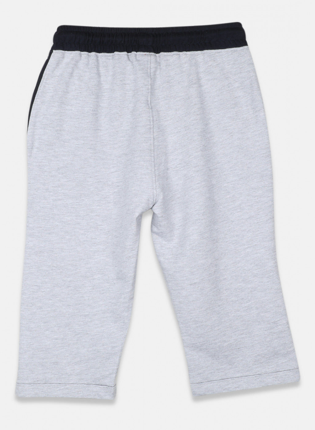 Boys Grey Printed Capri