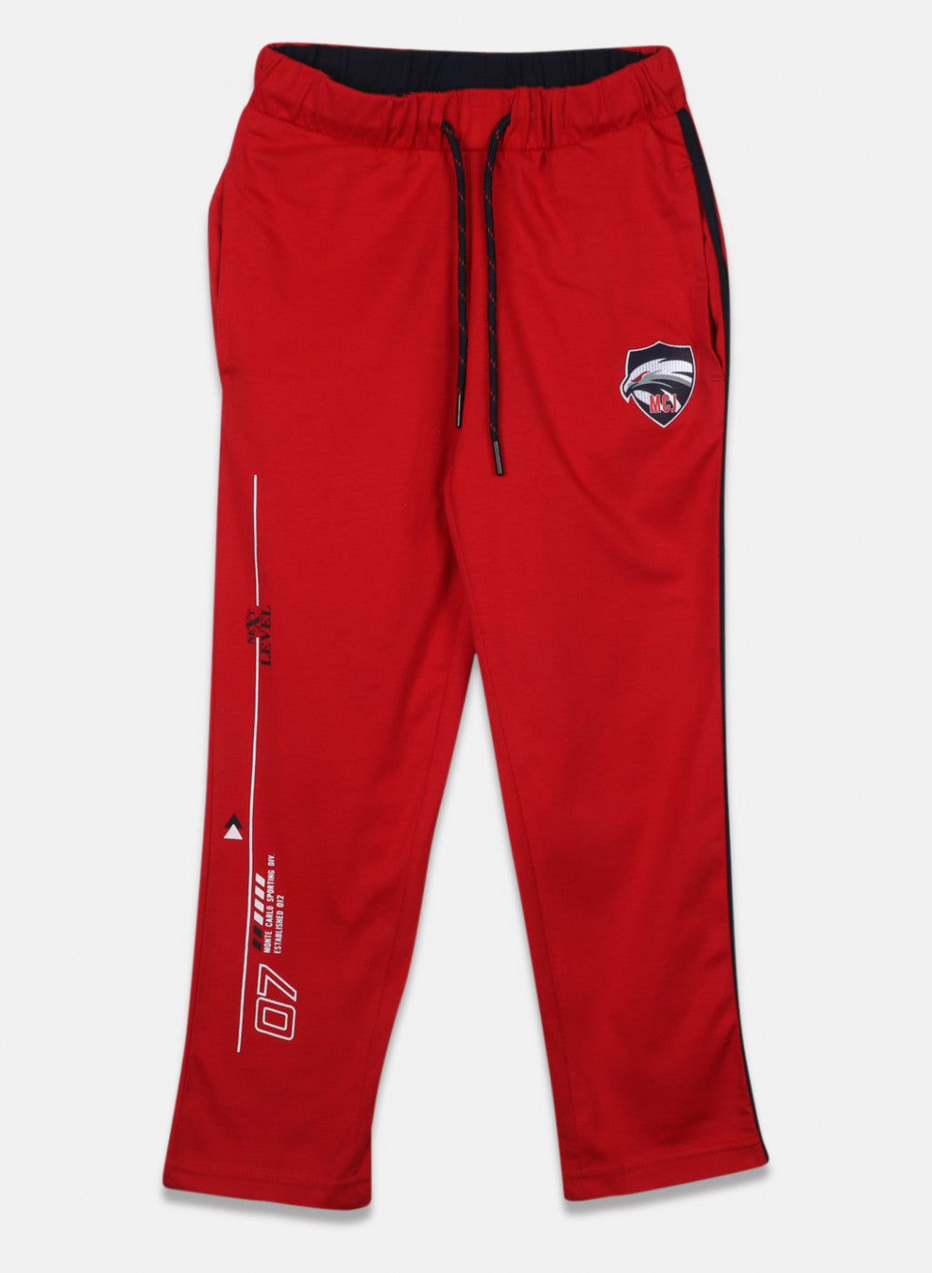 Boys Red Printed Lower