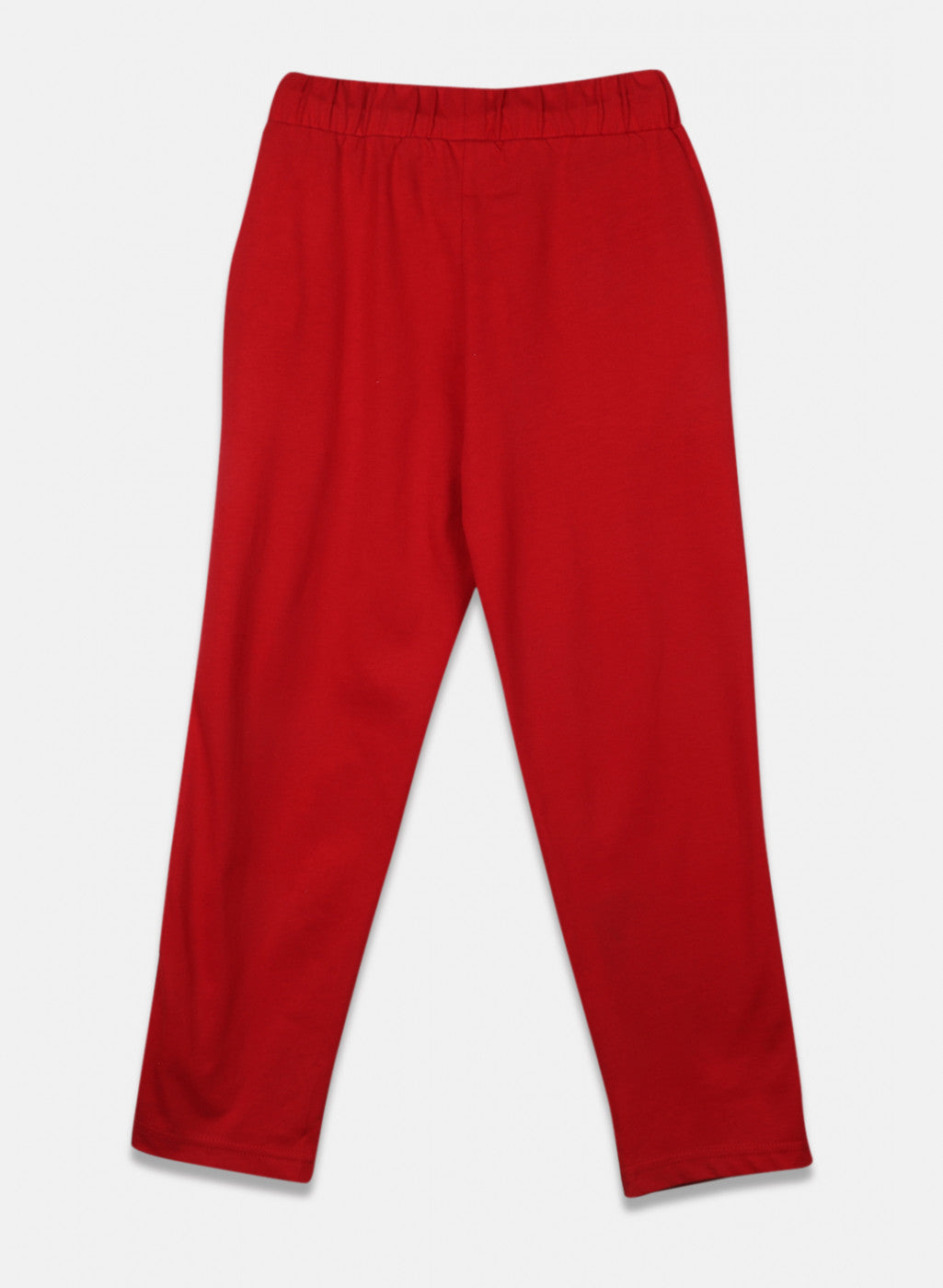 Boys Red Printed Lower