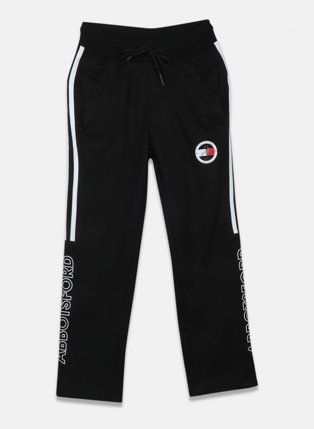 Boys Black Printed Lower