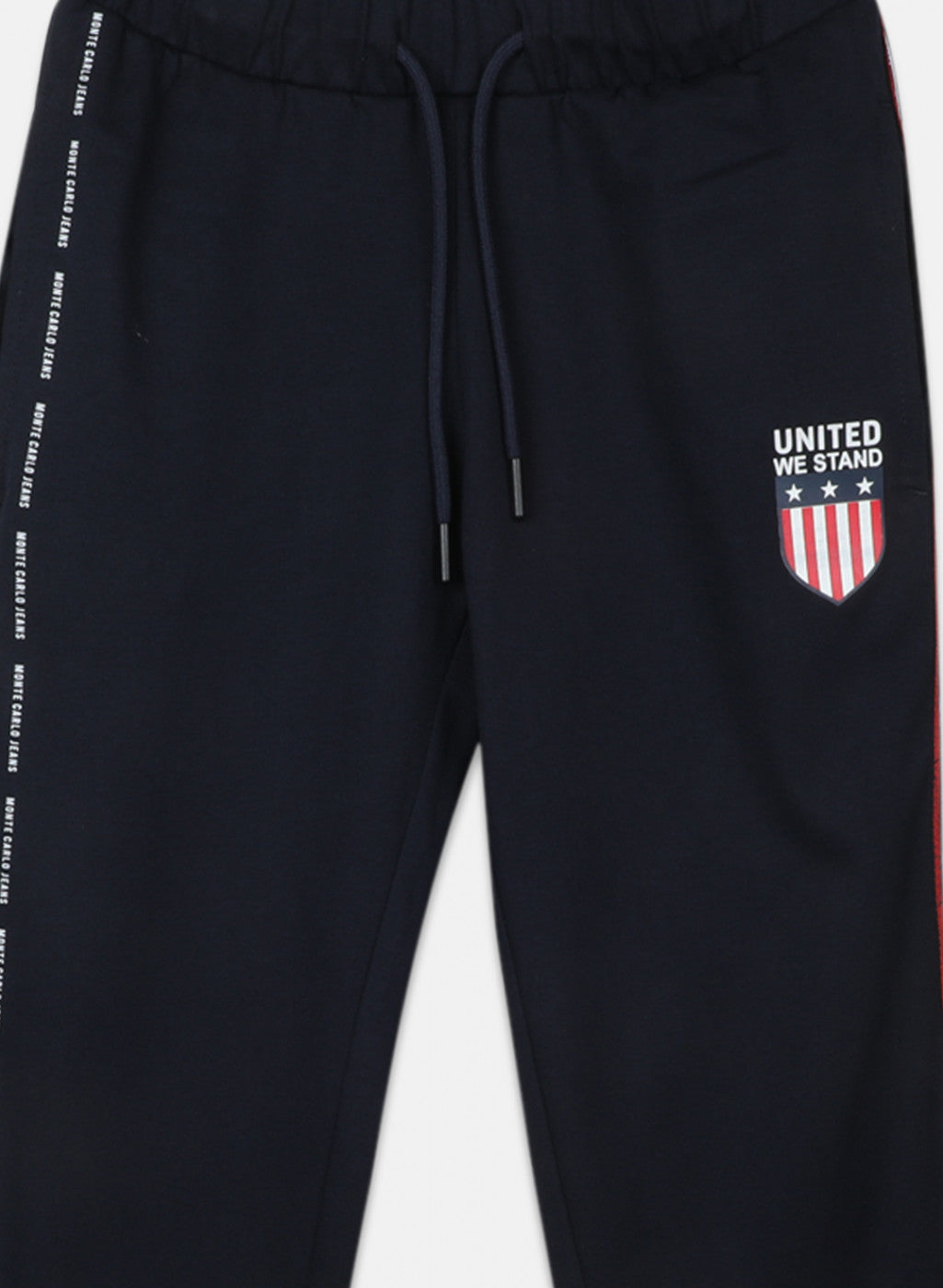 Boys NAvy Blue Printed Lower