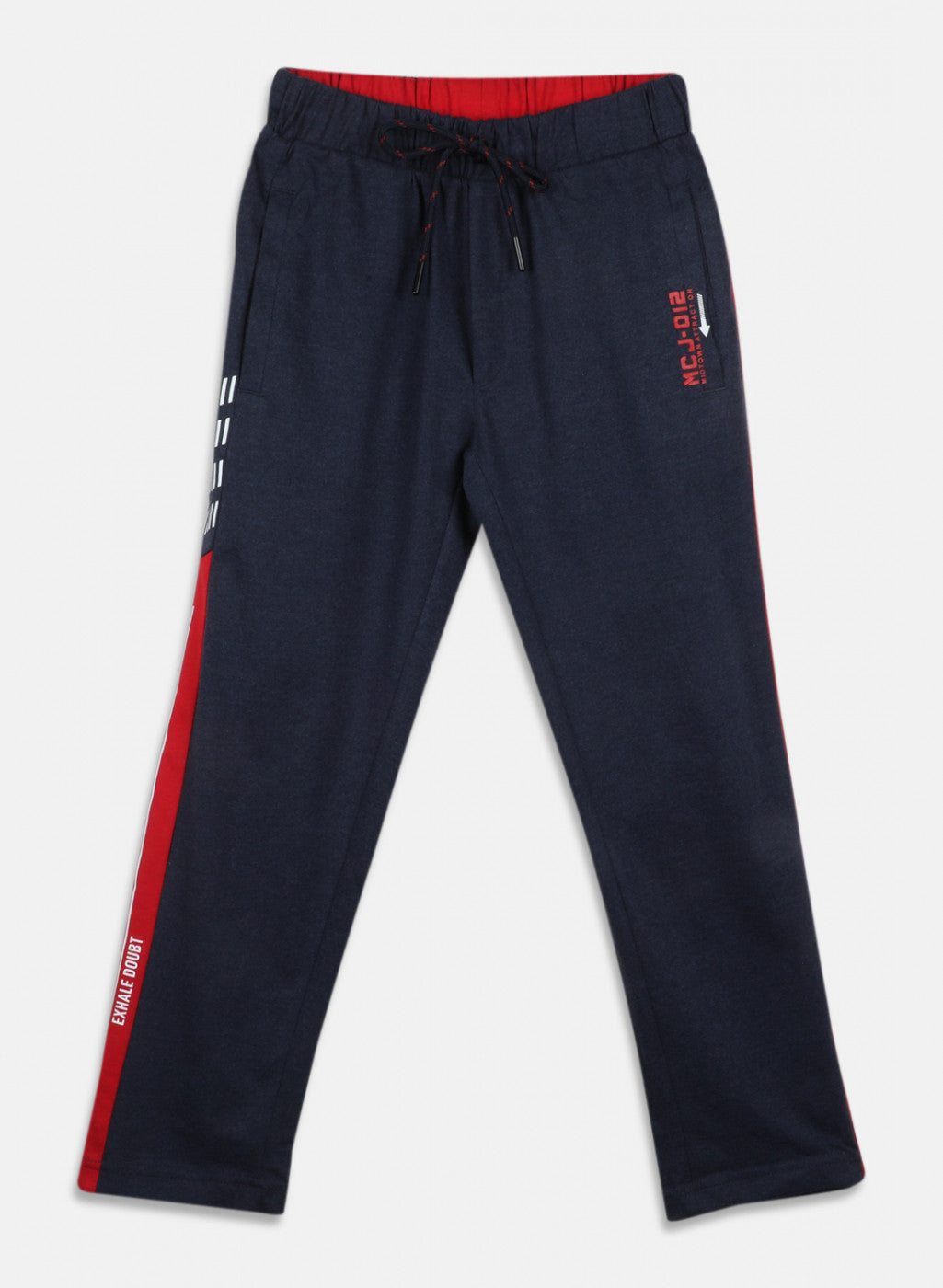 Boys Navy Blue Regular Fit Lower