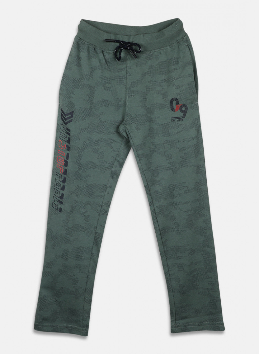 Boys Green Regular Fit Lower