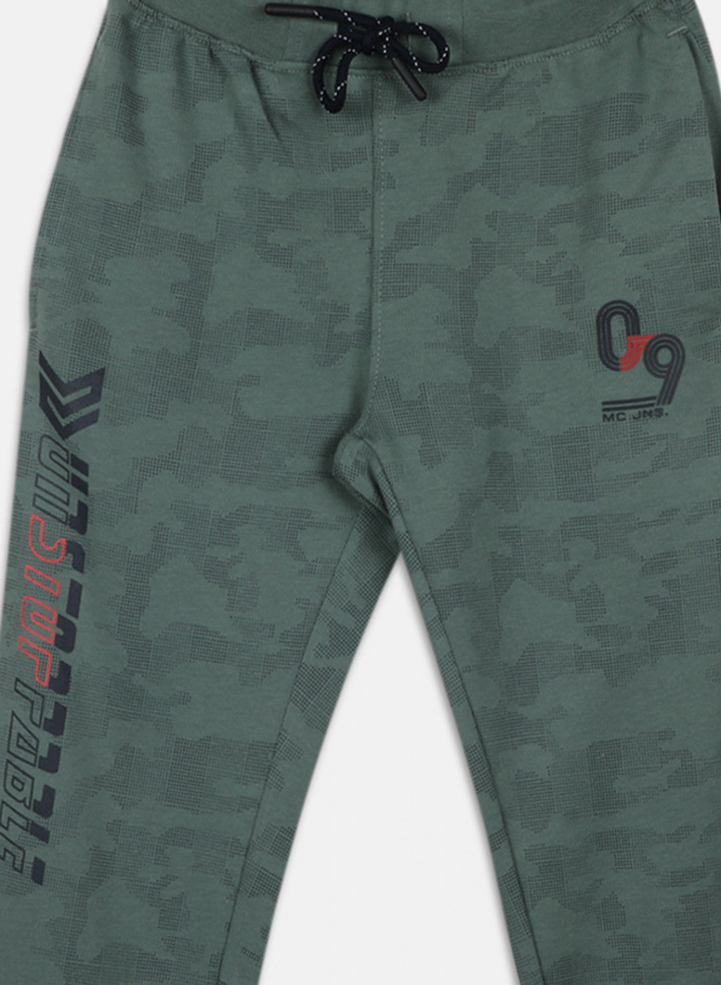 Boys Green Regular Fit Lower