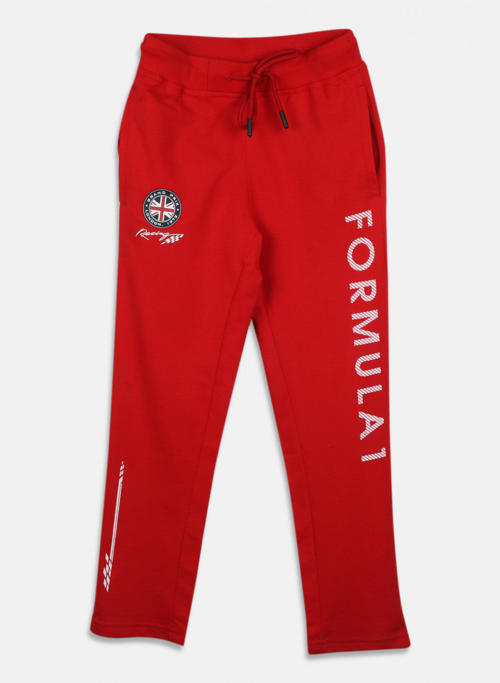 Boys Red Regular Fit Lower