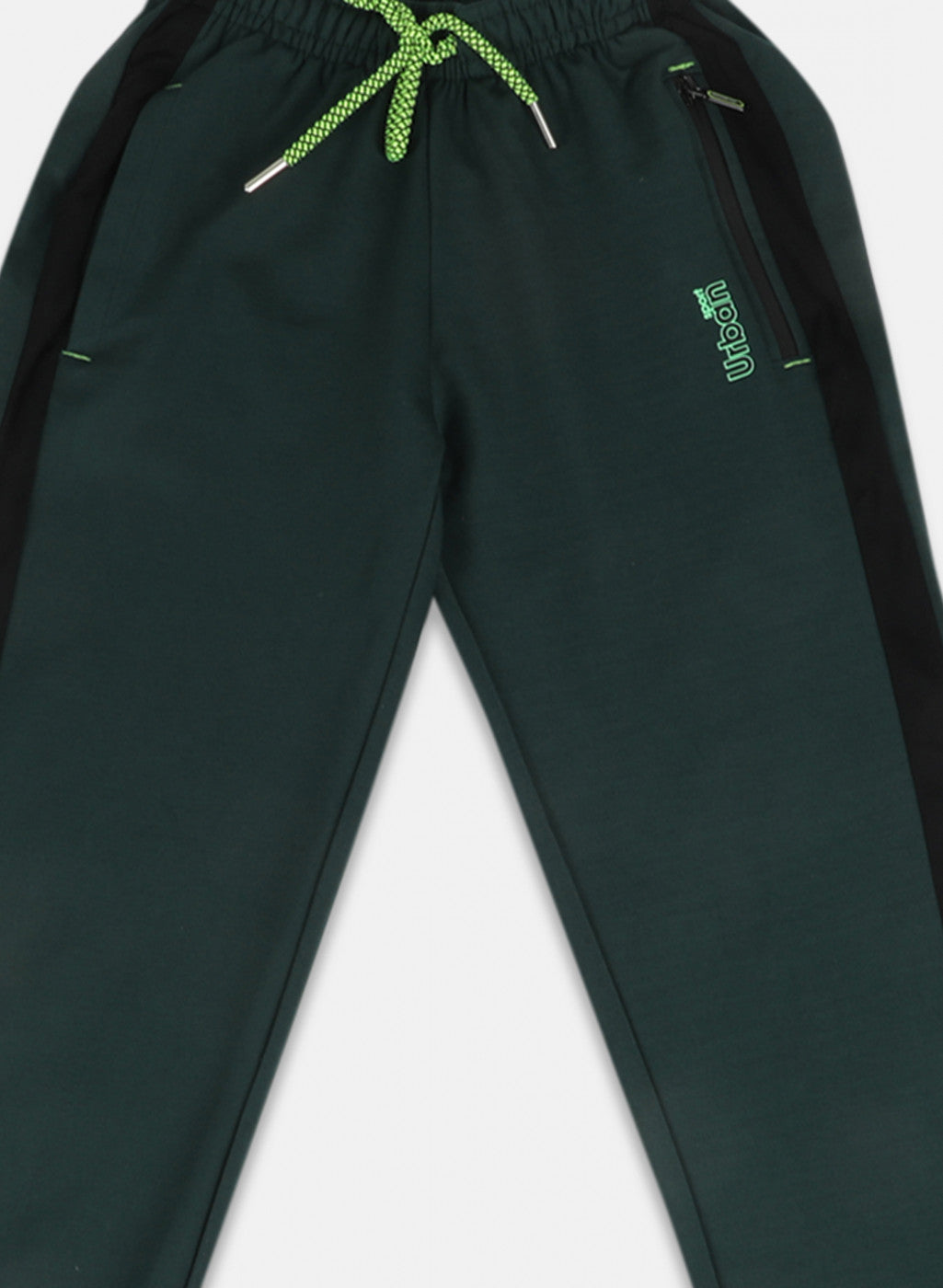 Boys Green Printed Lower