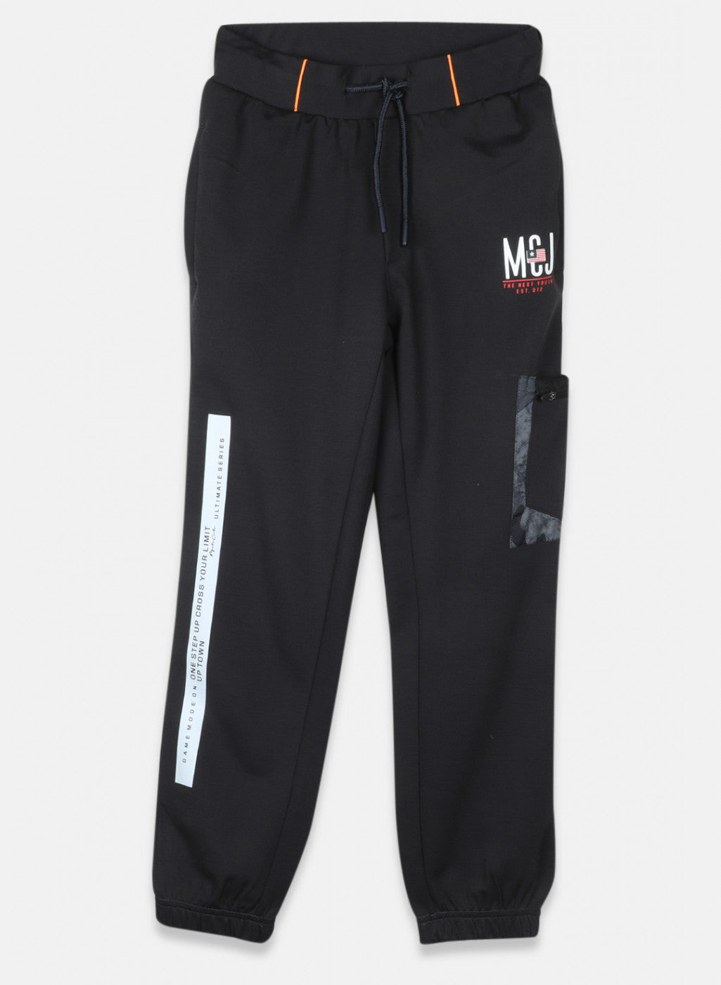 Boys Grey Regular Fit Lower