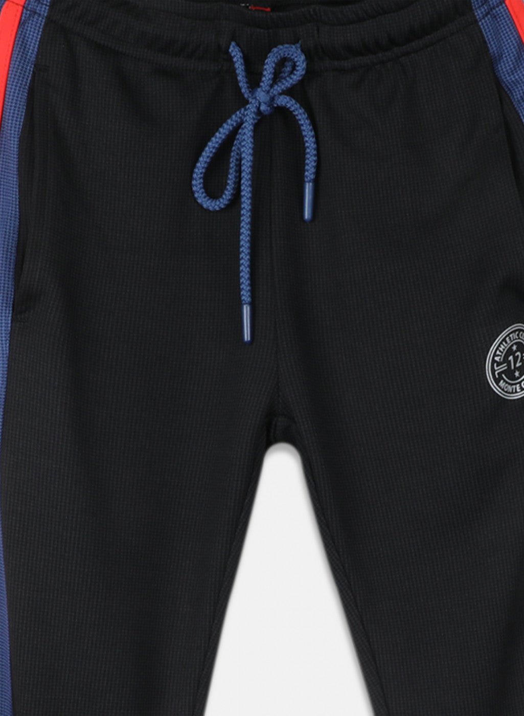 Boys Black Regular Fit Lower