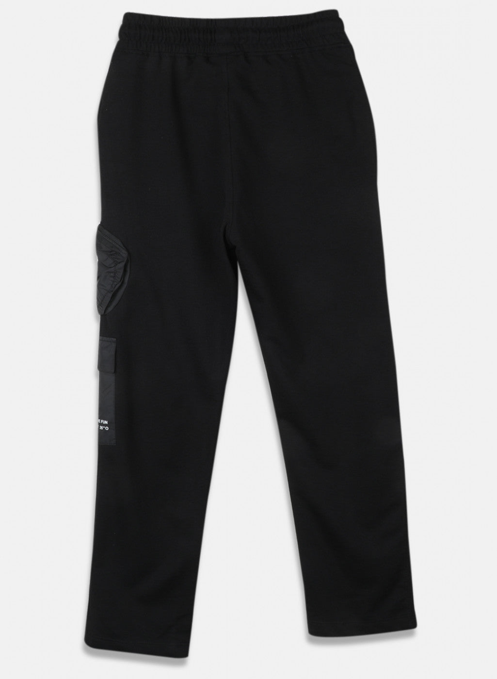 Boys Black Regular Fit Lower