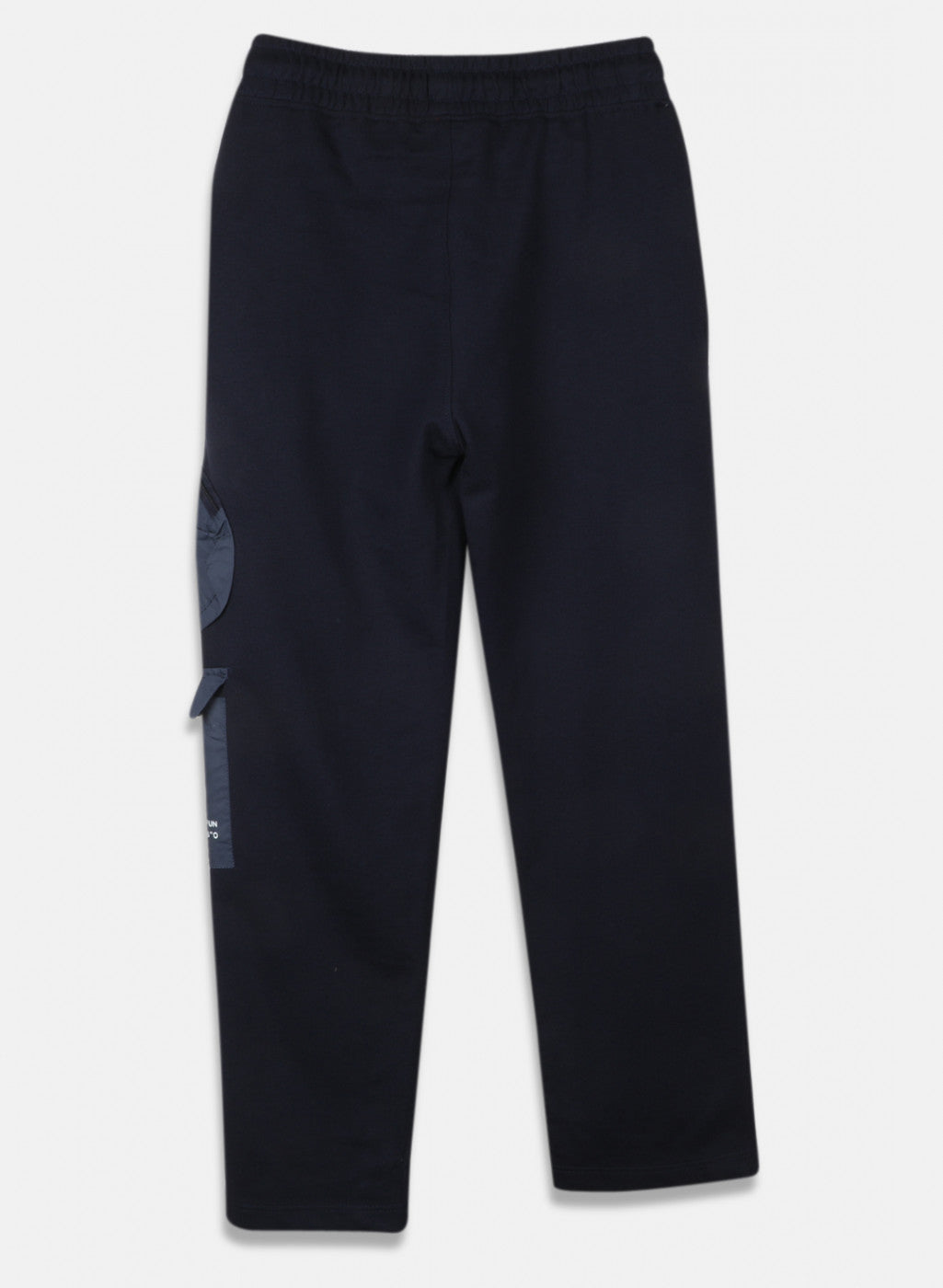 Boys Navy Blue Regular Fit Lower