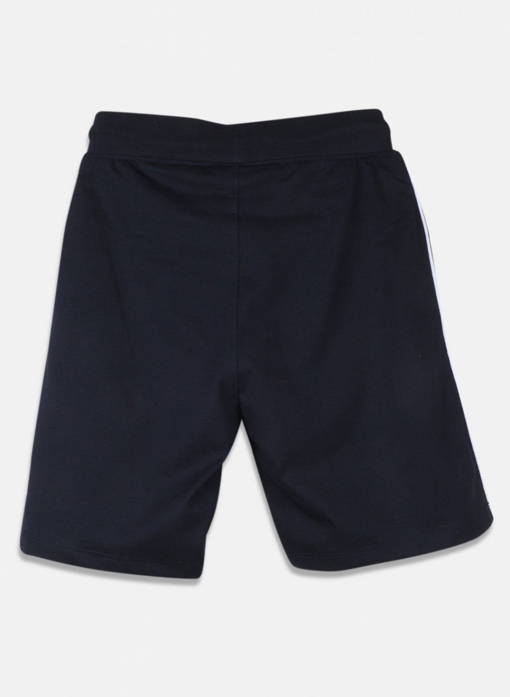 Boys Grey Printed Bermuda Set