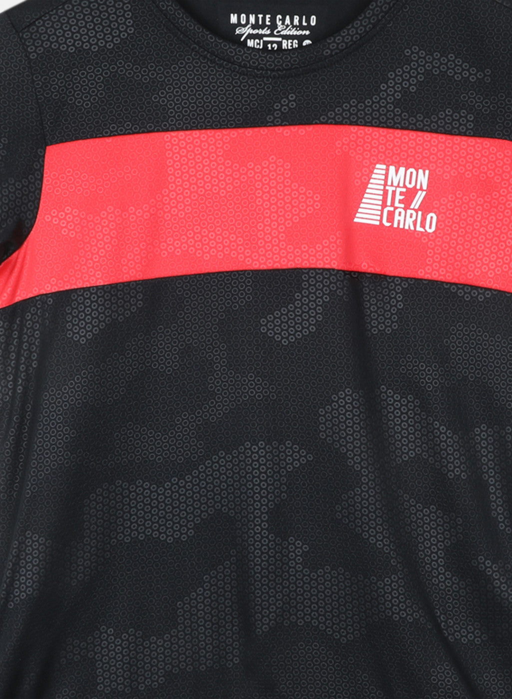 Boys Black Printed Bermuda Set