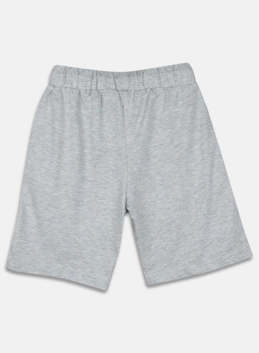 Boys Red & Grey Printed Bermuda Set