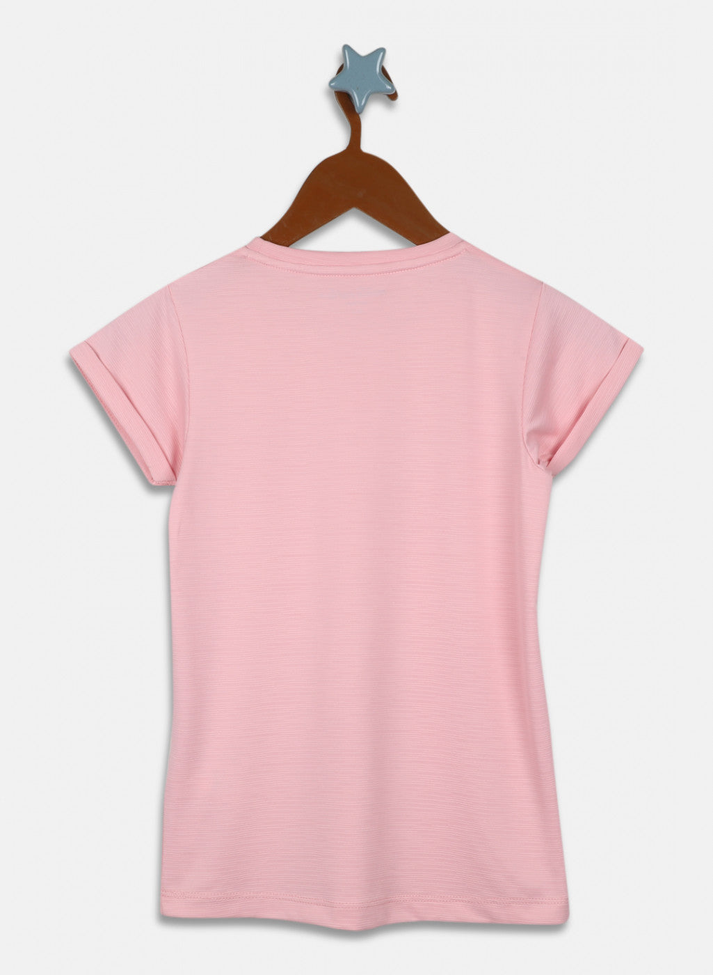 Girls Pink Printed Top