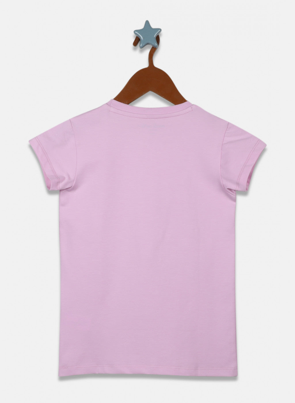 Girls Green & Purple Printed Top 2Pc Set