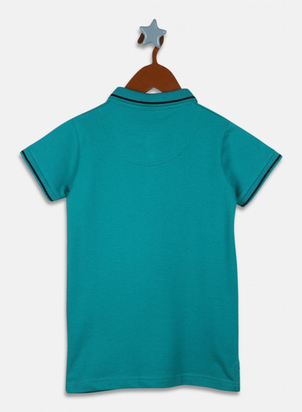 Girls Green Plain T-Shirt