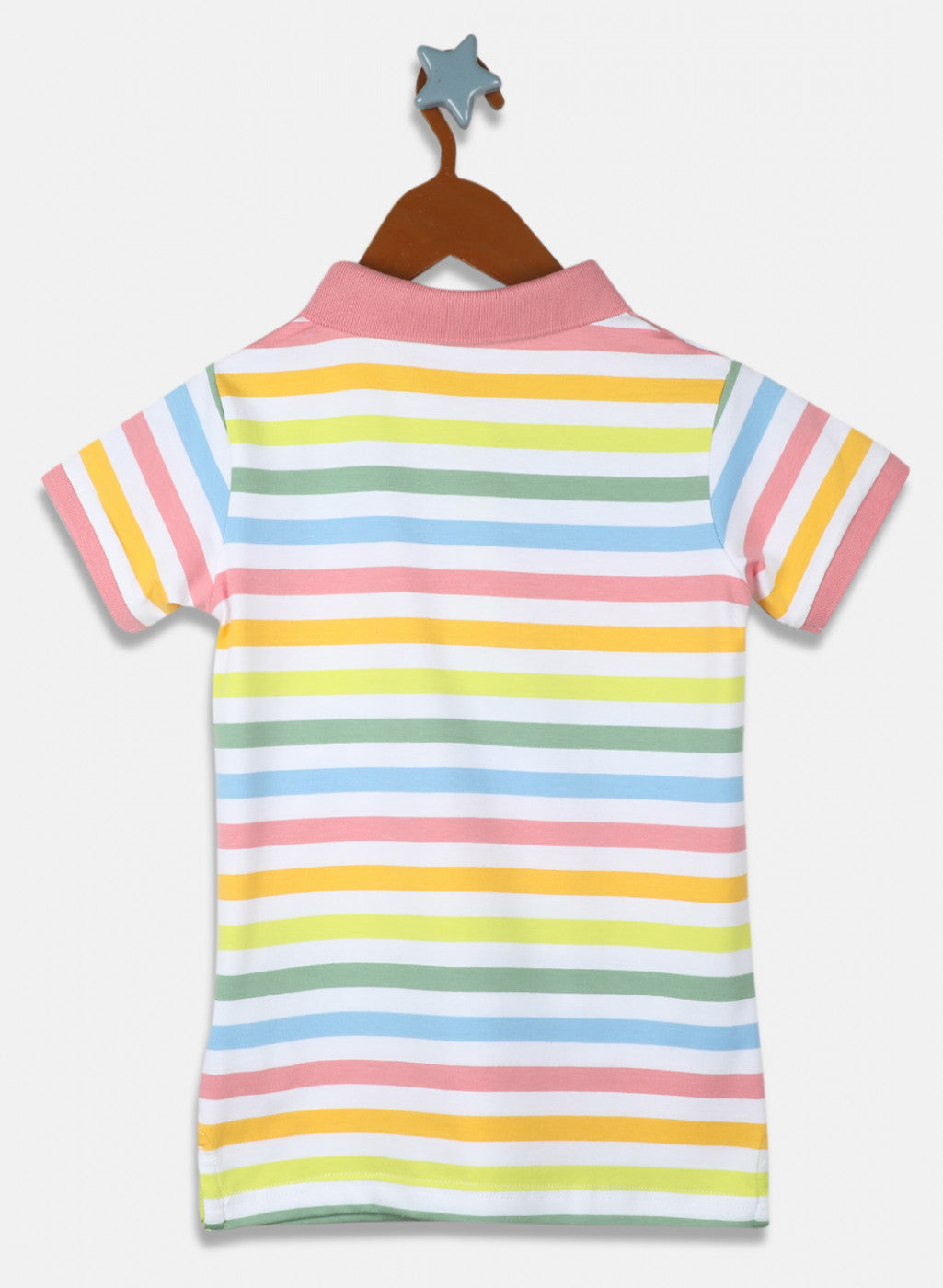 Girls Pink Stripe T-Shirt
