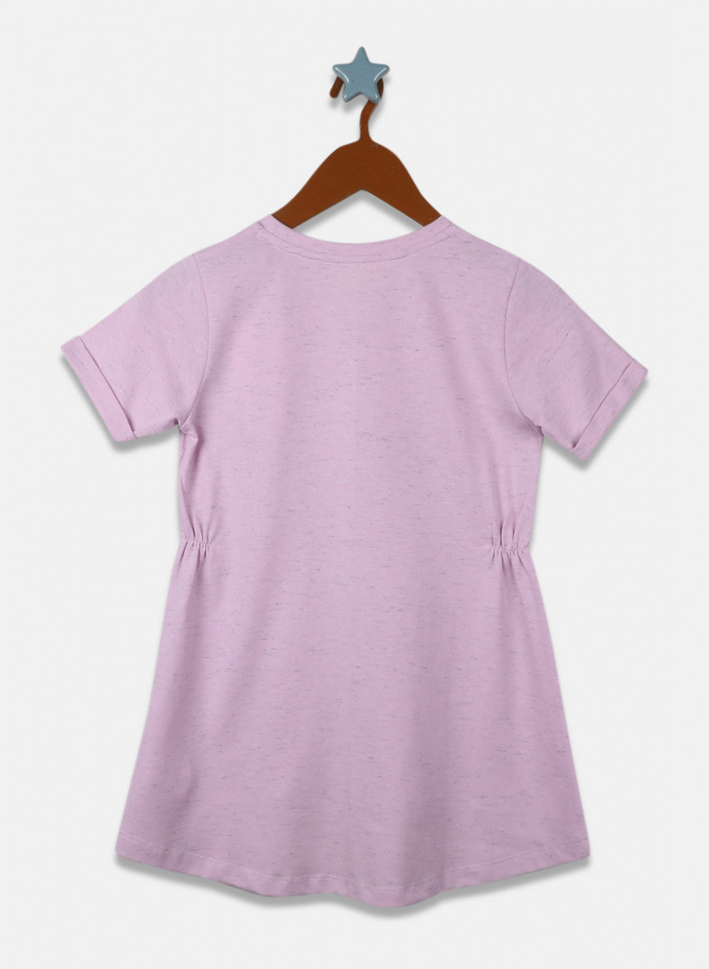 Girls Purple Printed Top
