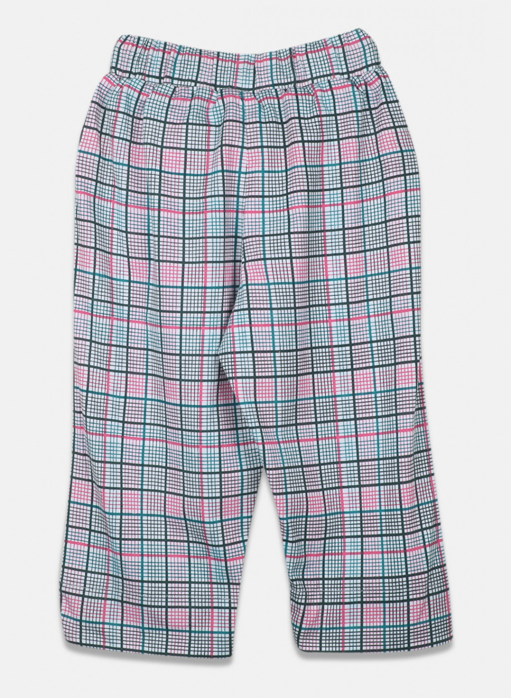 Girls Green Printed Capri Set