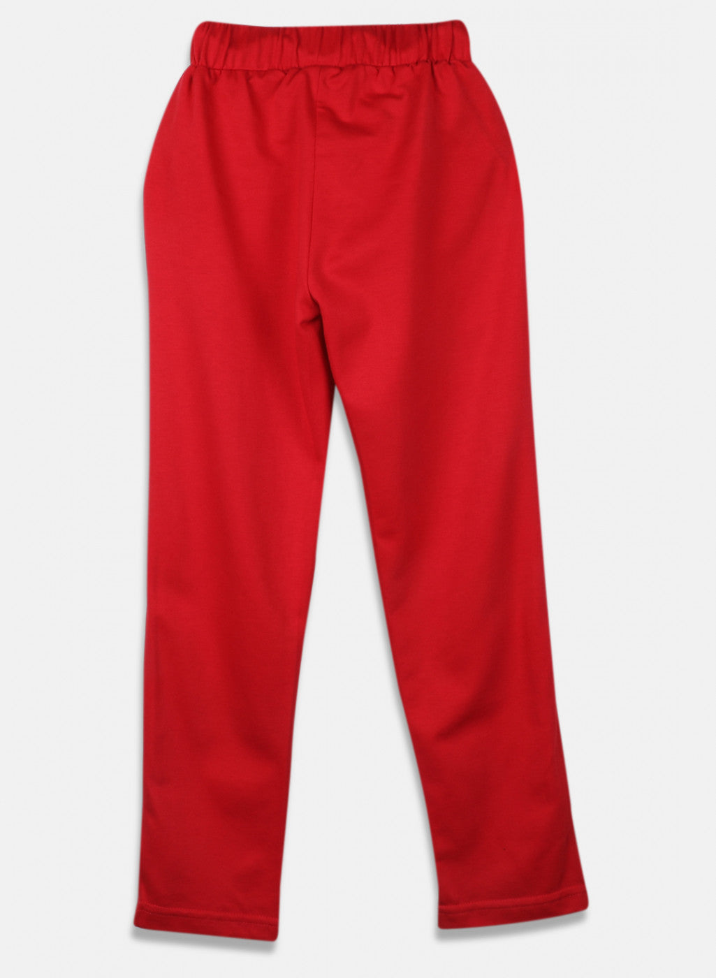 Girls Red Regular Fit Lower