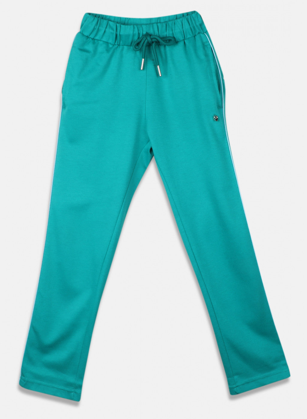 Girls Green Regular Fit Lower