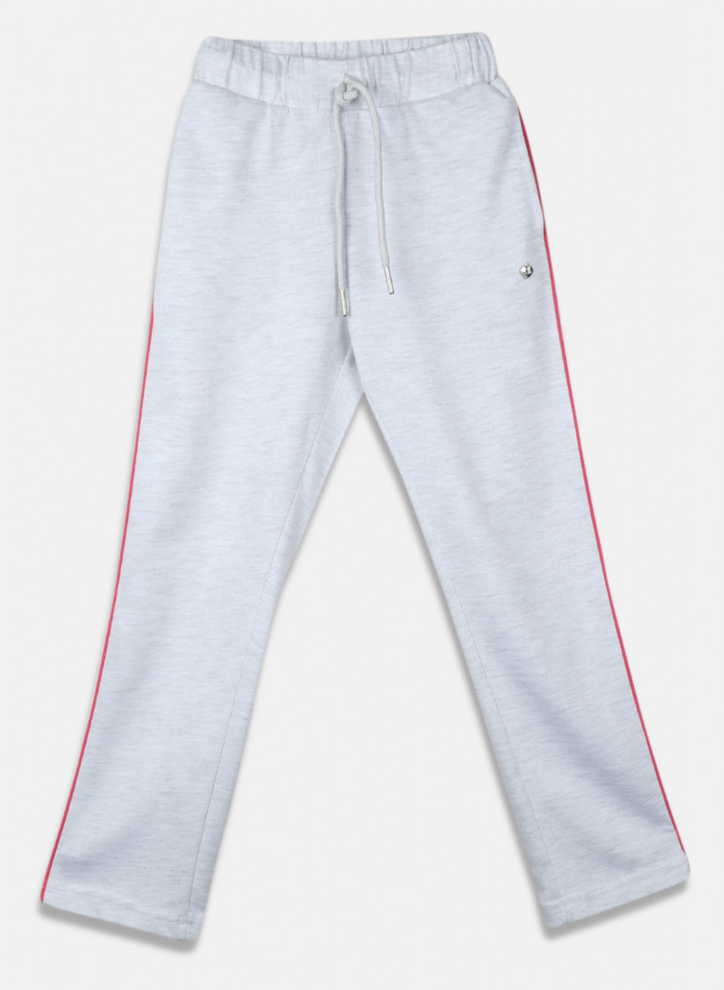 Girls Grey Regular Fit Lower