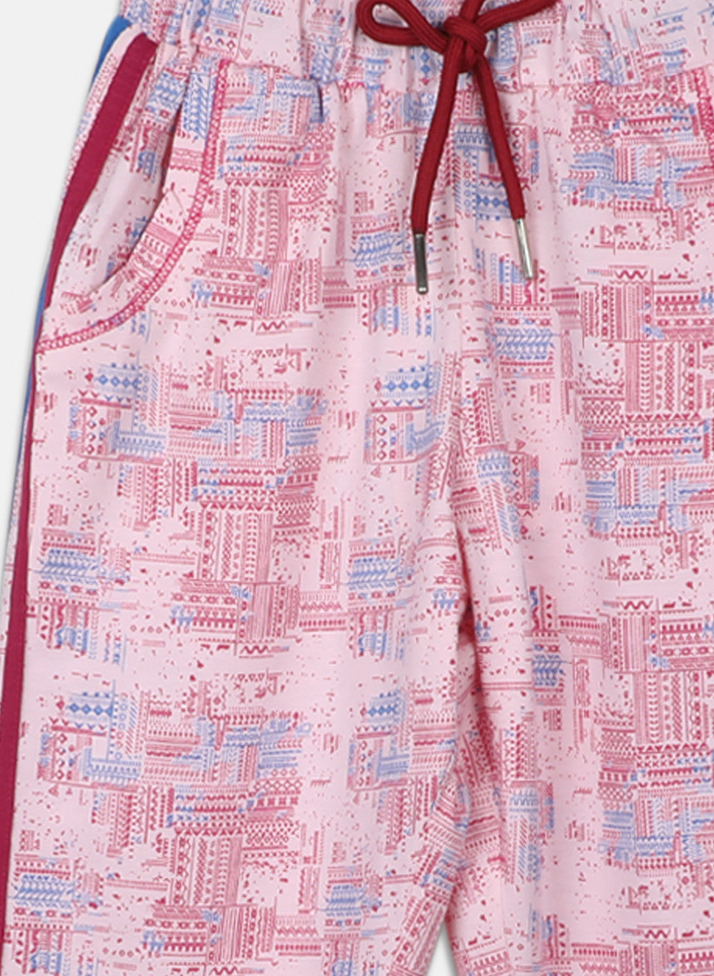 Girls Pink Regular Fit Lower