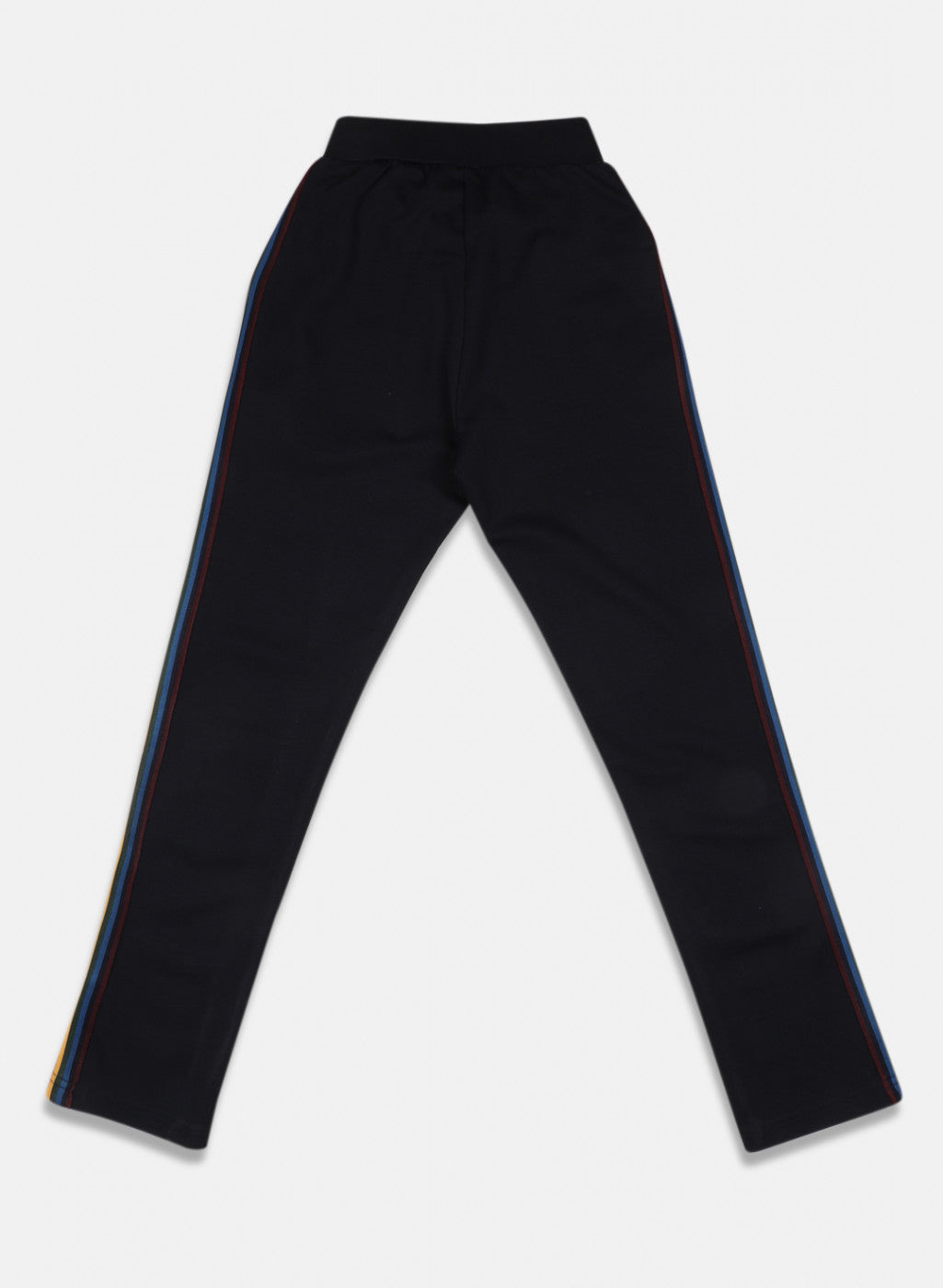 Girls Navy Blue Regular Fit Lower