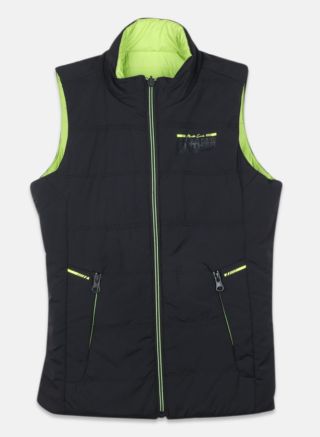 Boys Black Solid Jacket