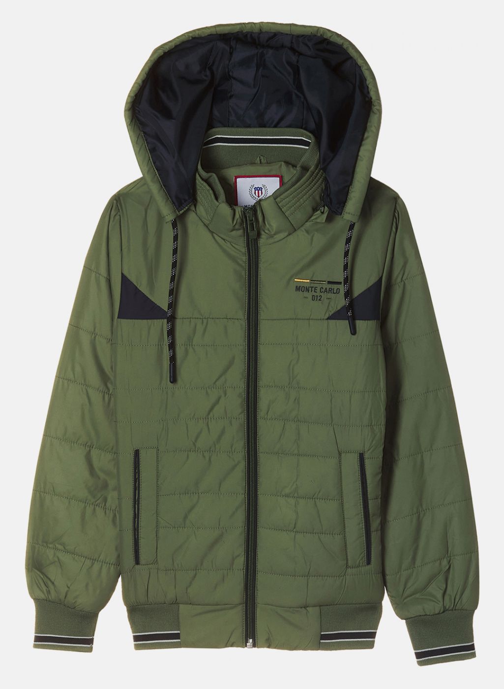 Boys Green Solid Jacket