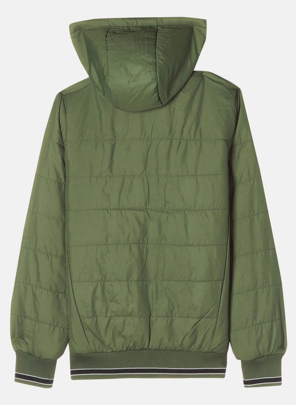 Boys Green Solid Jacket