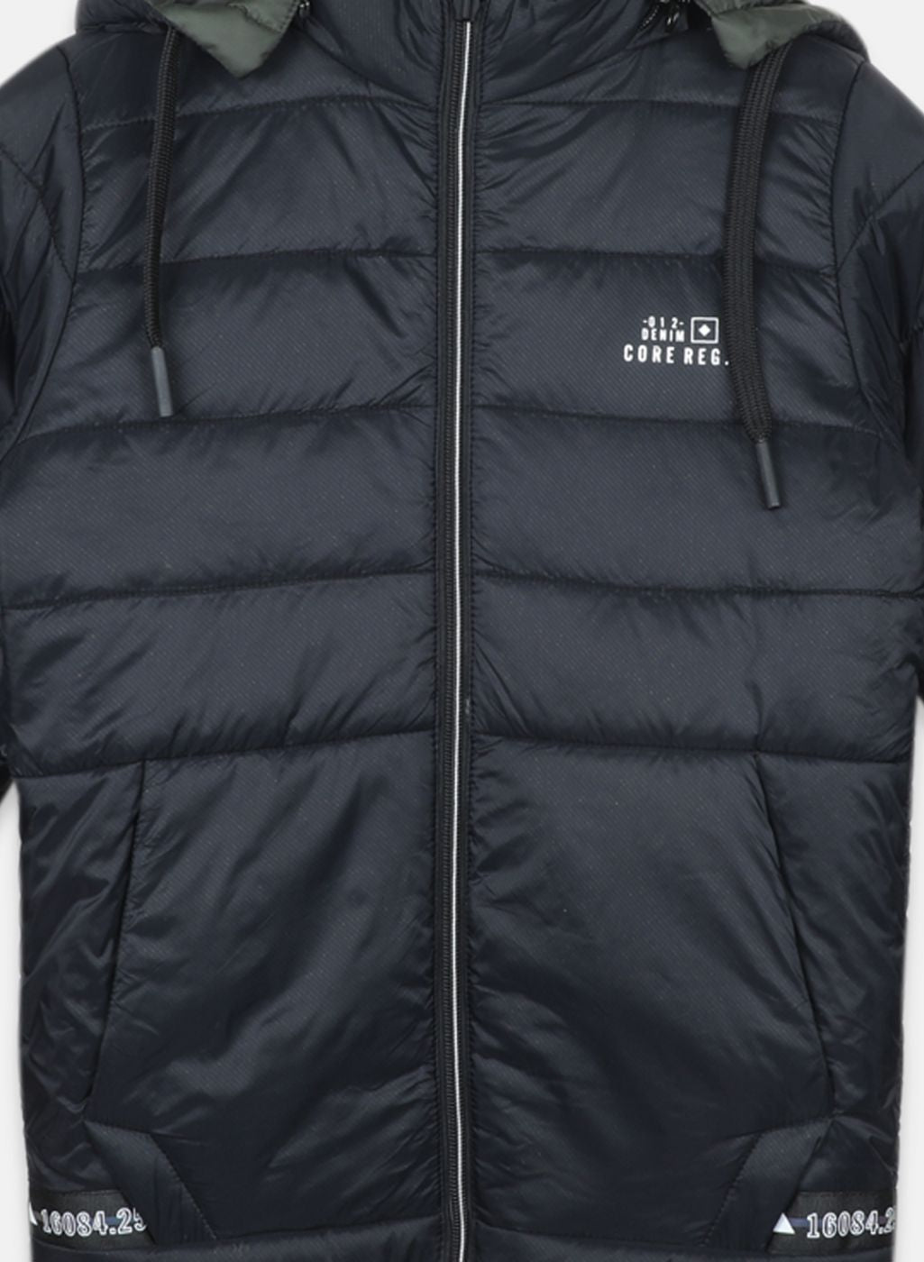 Boys Black Reversible Solid Jacket