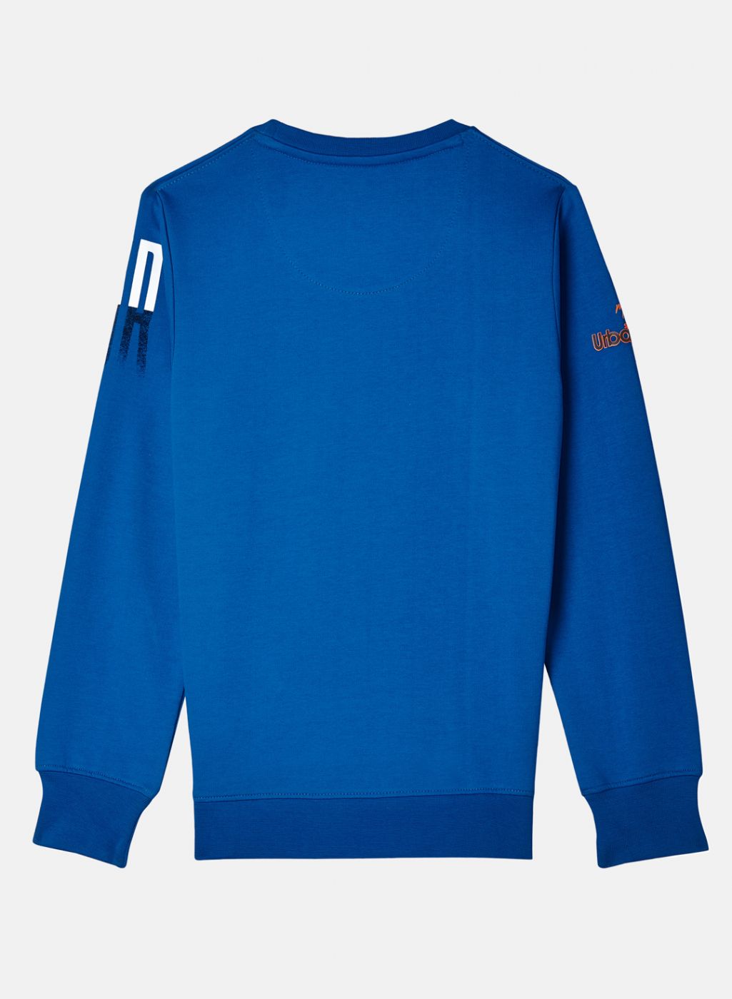 Boys Royal Blue Printed Sweatshirt