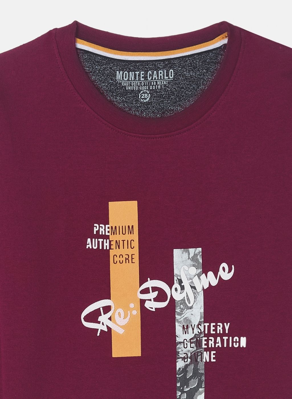 Boys Maroon Printed Sweatshirt